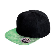 Bronx Glitter Flat Peak Snapback Cap 