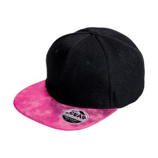 Bronx Glitter Flat Peak Snapback Cap 