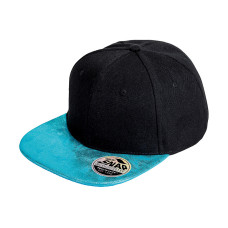 Bronx Glitter Flat Peak Snapback Cap 