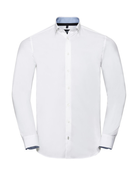 Men's LS Tailored Contrast Ultimate Stretch Shirt