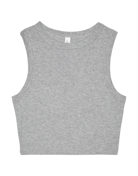 Women's Micro Rib Muscle Crop Tank