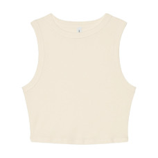 Women's Micro Rib Muscle Crop Tank