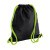 Black-Lime Green