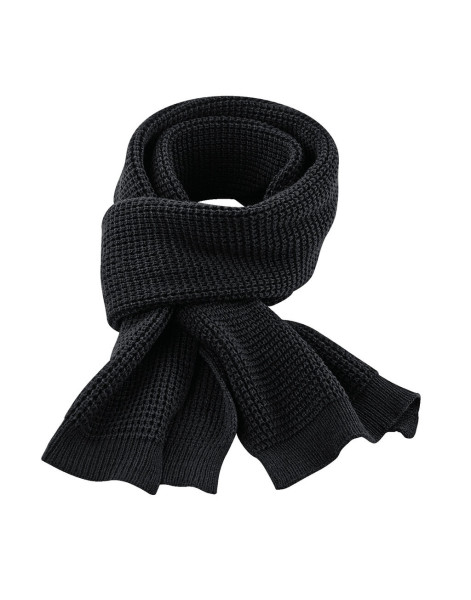 Classic Waffle Knit Scarf