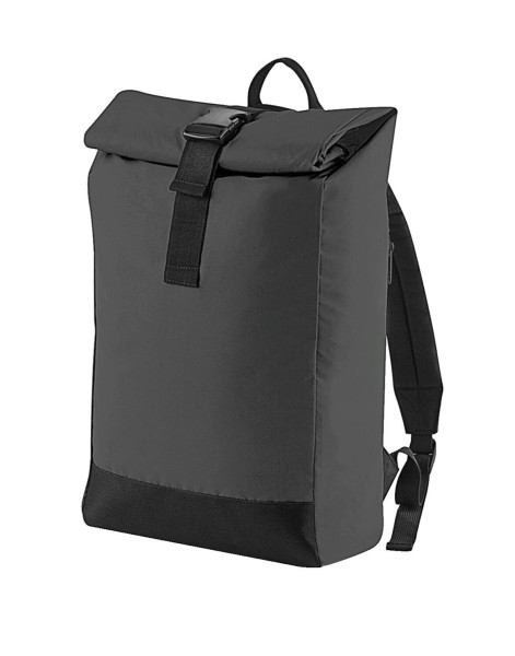 Reflective Roll-Top Backpack