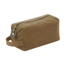 Heritage Waxed Canvas Wash Bag