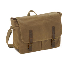 Heritage Waxed Canvas Messenger