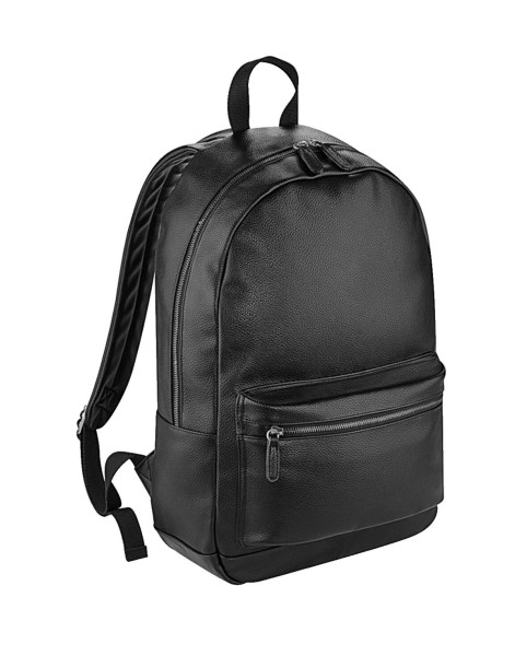 Faux Leather Fashion Backpack