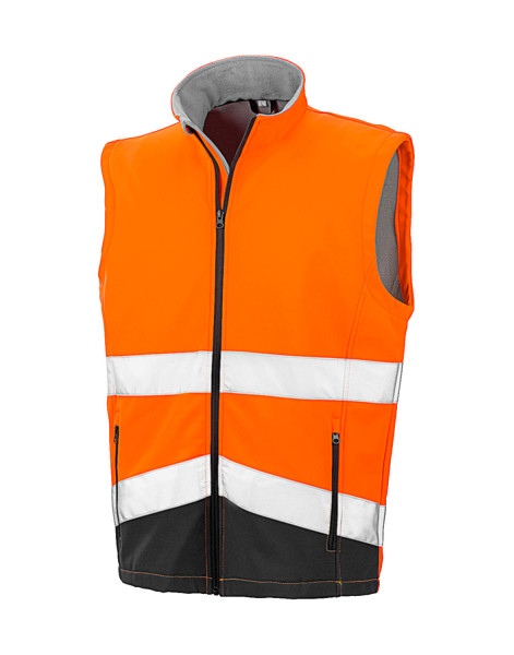 Printable Safety Softshell Gilet