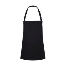 Short Bib Apron Basic with Buckle and Pocket
