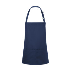 Short Bib Apron Basic with Buckle and Pocket