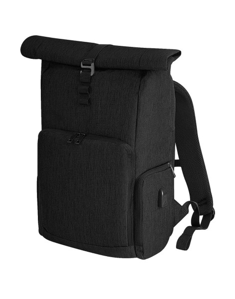 Q-Tech Charge Roll-Top Backpack