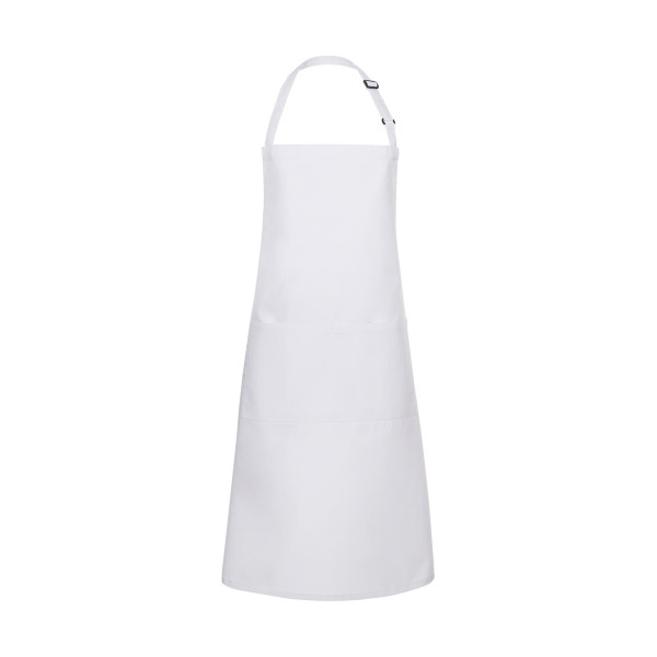Oversize Bib Apron with Buckle and Pocket