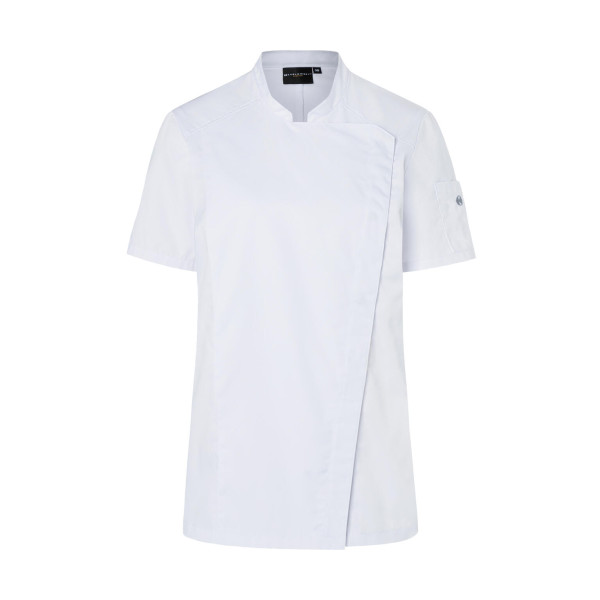 Short-Sleeve Ladies' Chef Jacket Modern-Look