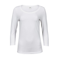 Ladies 3/4 Sleeve Stretch Tee
