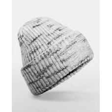 Chunky Knitted Patch Beanie
