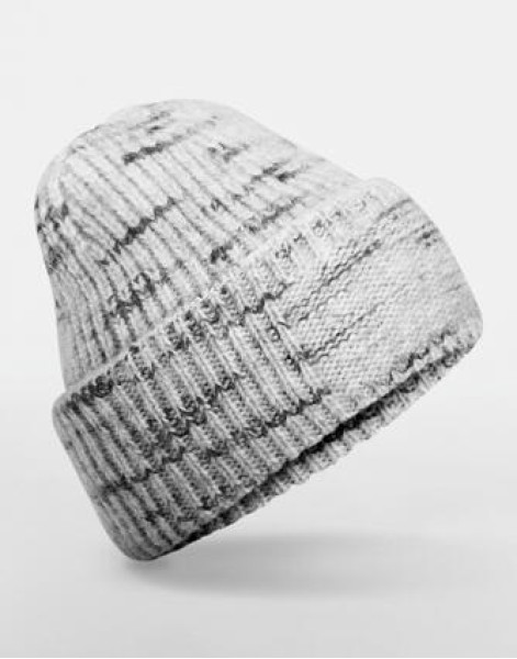 Chunky Knitted Patch Beanie