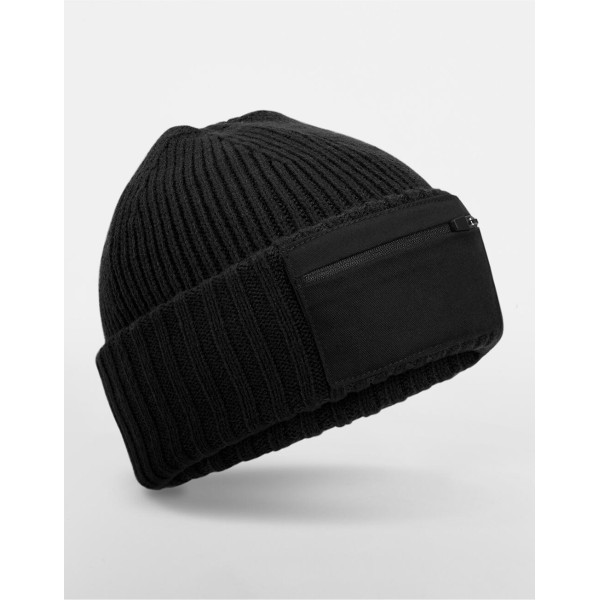 Zip Patch Beanie