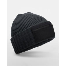 Zip Patch Beanie