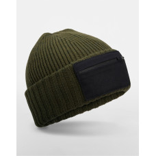 Zip Patch Beanie