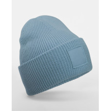 Deep Cuffed Tonal Patch Beanie