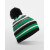 Black-Kelly Green-White