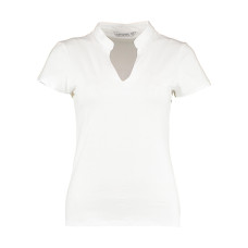 Regular Fit Mandarin Collar Top