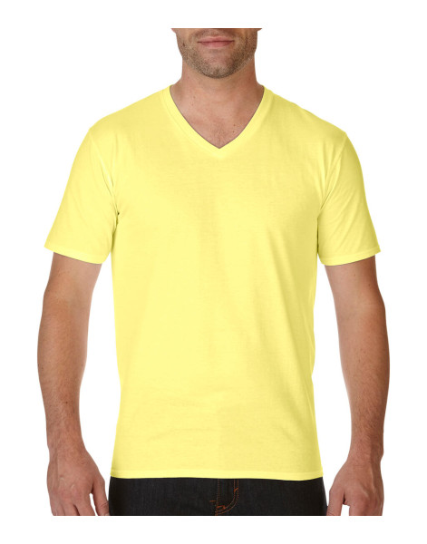 Premium Cotton Adult V-Neck T-Shirt