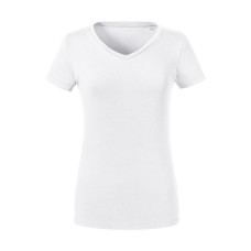 Ladies' Pure Organic V-Neck Tee