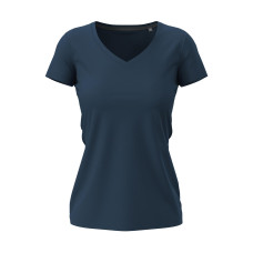 Stretch-T V-neck for women
