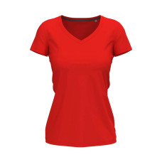 Stretch-T V-neck for women