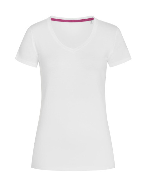 Stretch-T V-neck for women