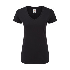 Ladies' Iconic 150 V Neck T