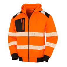 Recycled Robust Zipped Safety Hoody