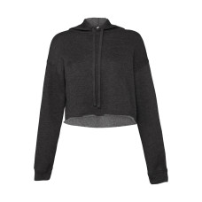 Women's Cropped Fleece Hoodie