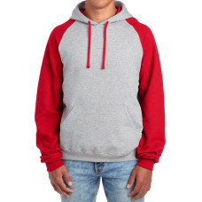 NuBlend Colour Block Raglan Hooded Sweatshirt