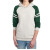 Oatmeal Heather - Forest Green Heather