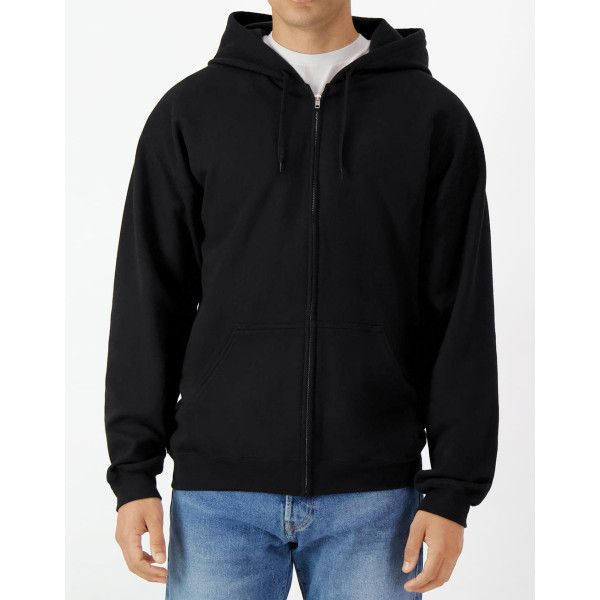 Softstyle Midweight Full Zip Hooded Sweat