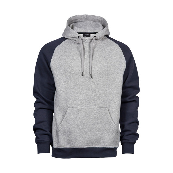 Two-Tone Hooded Sweatshirt