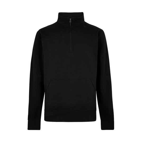 1/4 Zip Pique Sweatshirt
