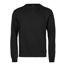 Ribbed Interlock Crew Neck