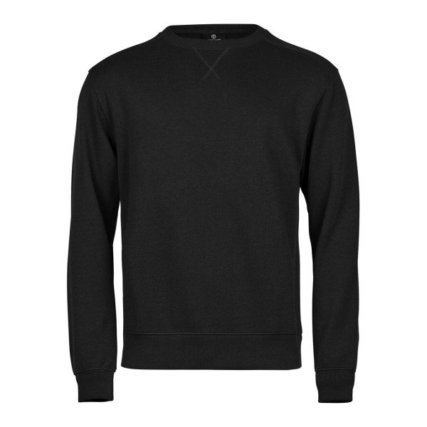 Ribbed Interlock Crew Neck