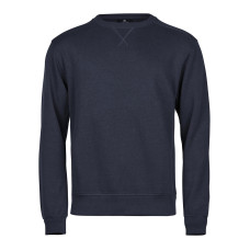 Ribbed Interlock Crew Neck