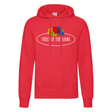 Vintage Hooded Sweat Classic Large Logo Print