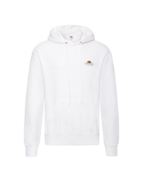 Vintage Hooded Sweat Classic Small Logo Print