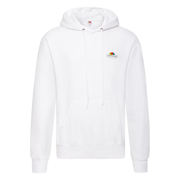 Vintage Hooded Sweat Classic Small Logo Print