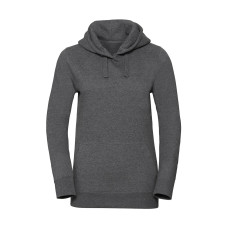Ladies' Authentic Melange Hooded Sweat