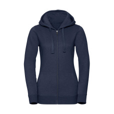 Ladies' Authentic Melange Zipped Hood Sweat