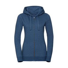 Ladies' Authentic Melange Zipped Hood Sweat
