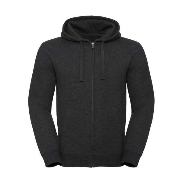 Men's Authentic Melange Zipped Hood Sweat